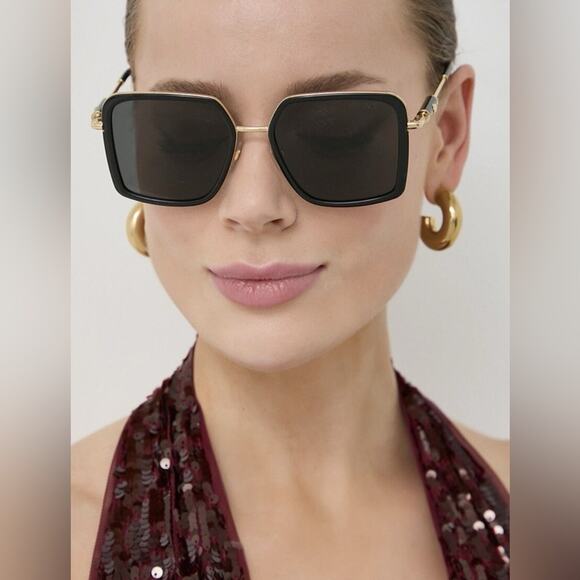 Versace Sunglasses in Black and Gold VE2261 - Picture 8 of 8